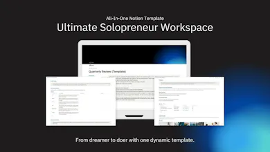 Notion Workspace for Solopreneurs gallery image