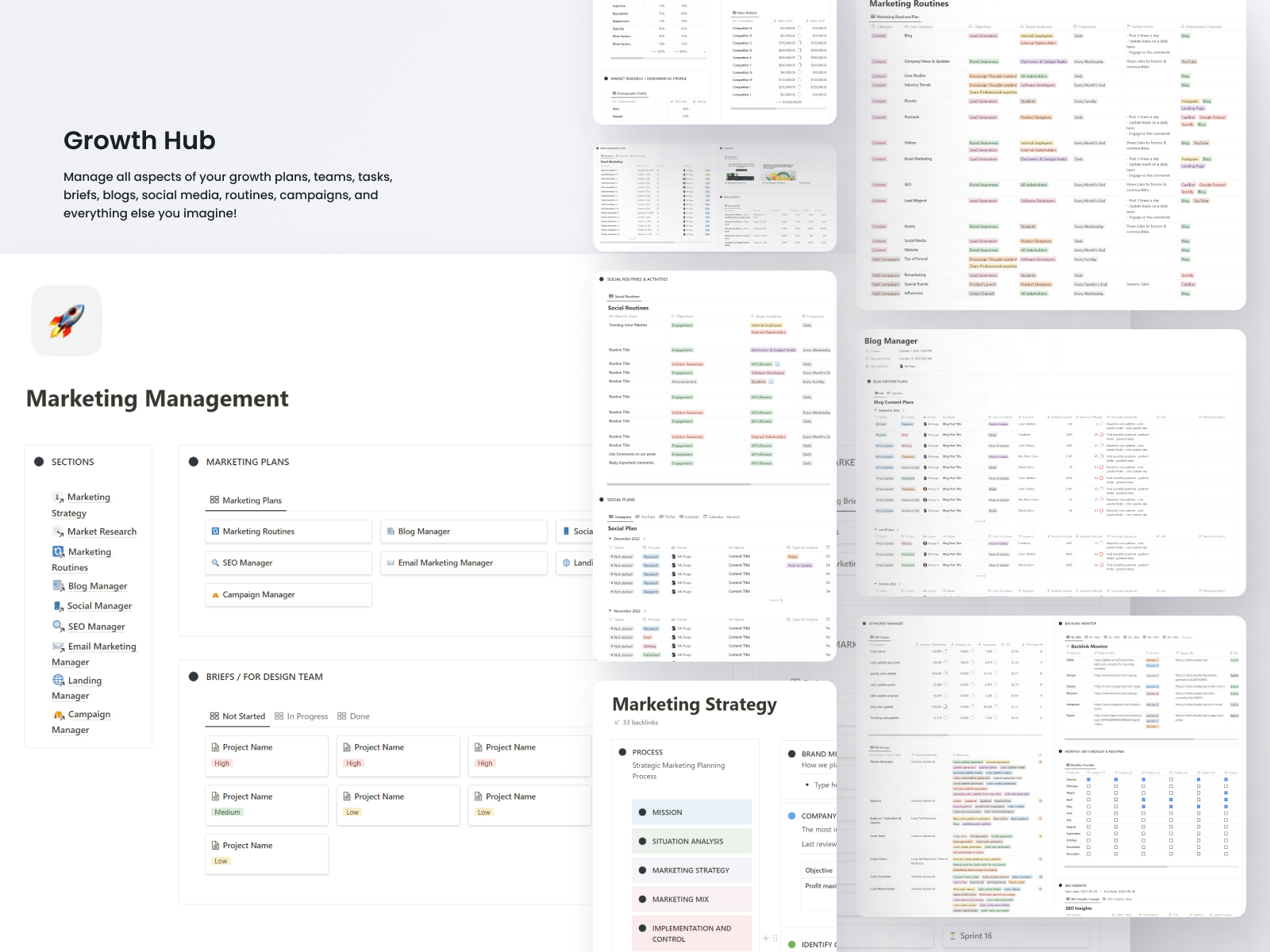 Business Hub - Your business hub entirely in Notion media 4