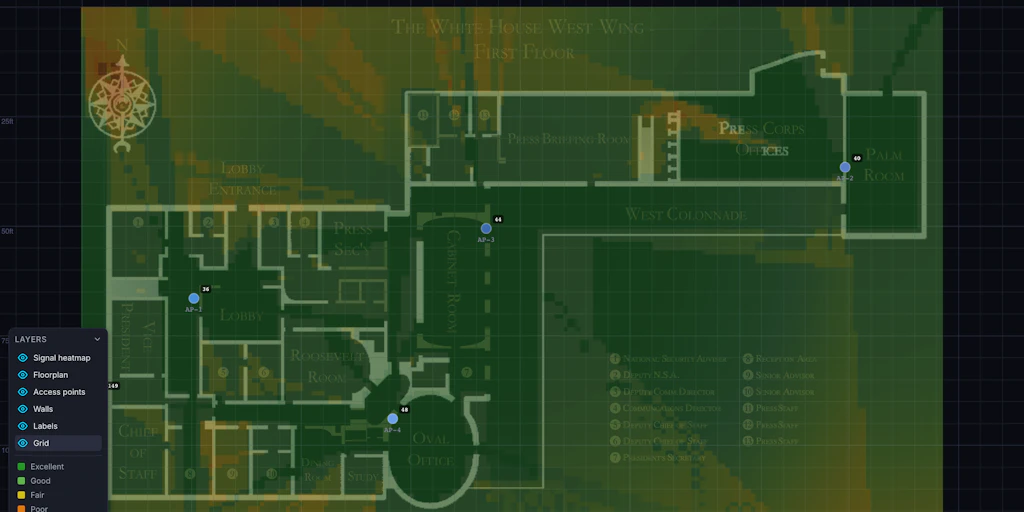 Deconflict: Plan your WiFi and see through walls Deconflict: Plan your WiFi and see through walls