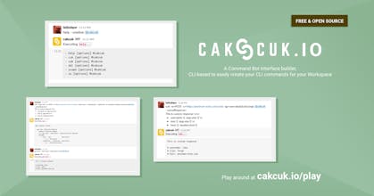 Cakcuk • Command Bot Interface gallery image