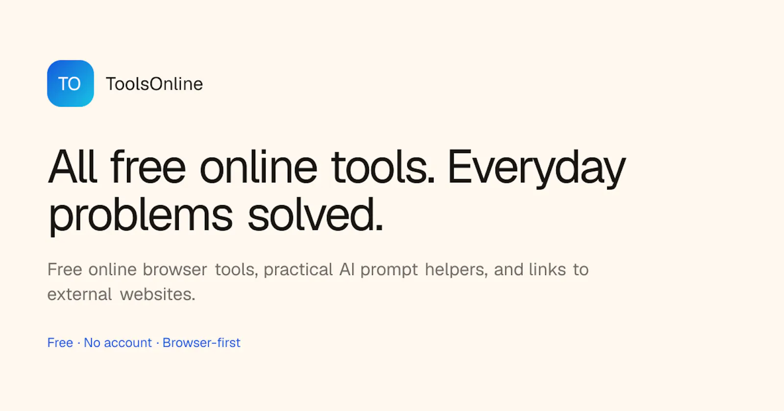 ToolsOnline screenshot 1