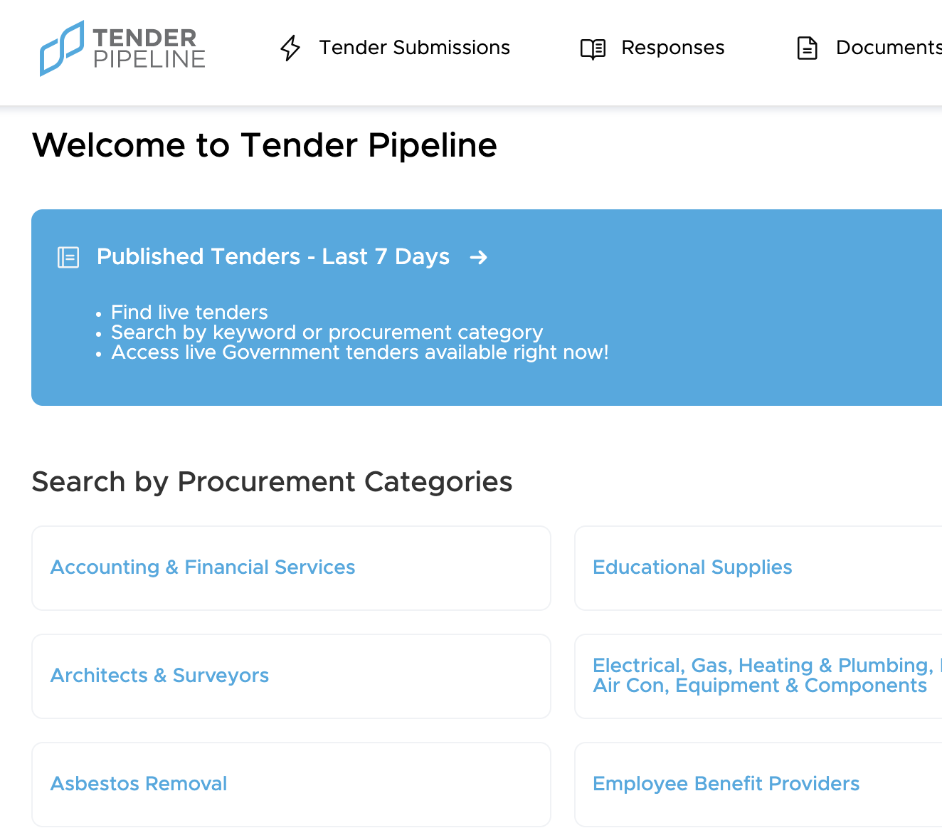 Tender Pipeline & Tender Library media 4