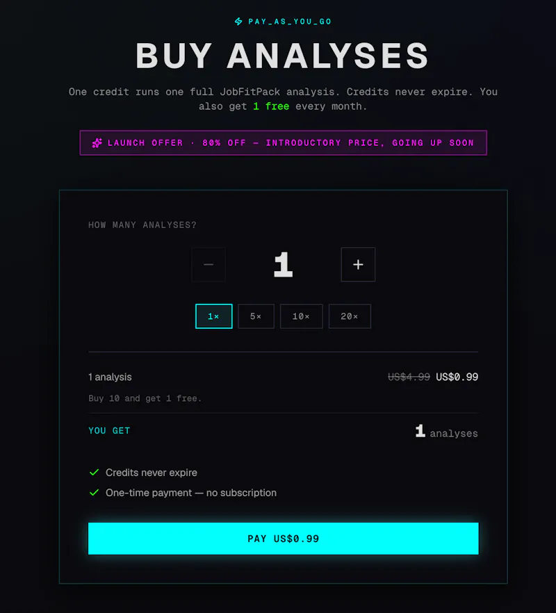 JobFitPack screenshot 6