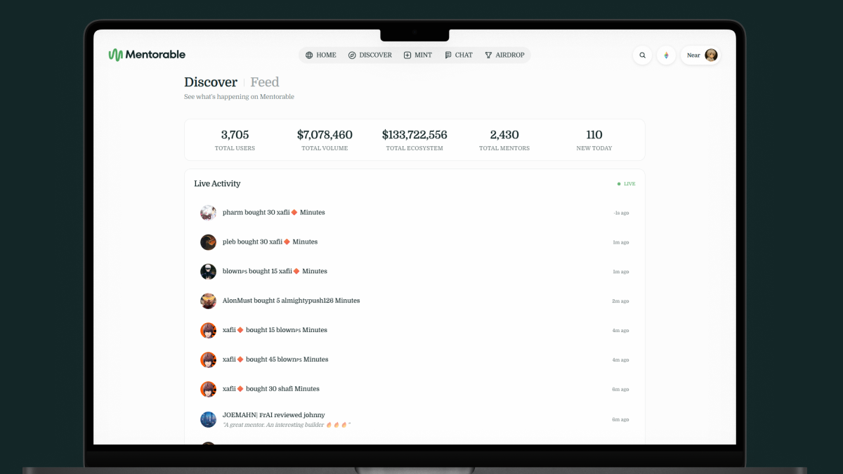 Média Mentorable - Connectez-vous avec des mentors experts et échangez leur procès-verbal 5