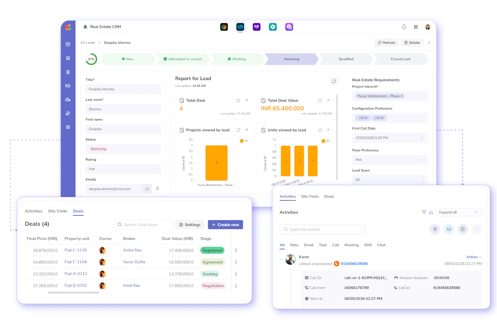 Cogover CRM screenshot 2