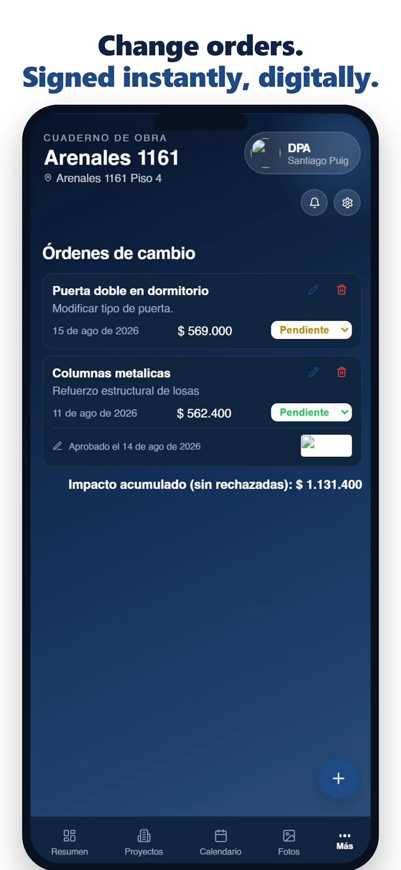 Project LogBook screenshot 7