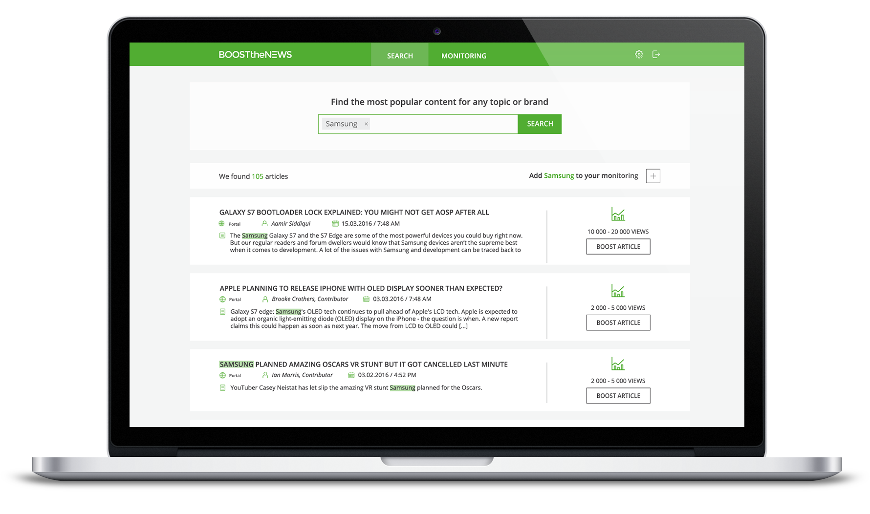 Boost the News gallery image