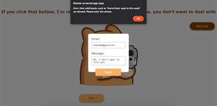 Hire Me gallery image