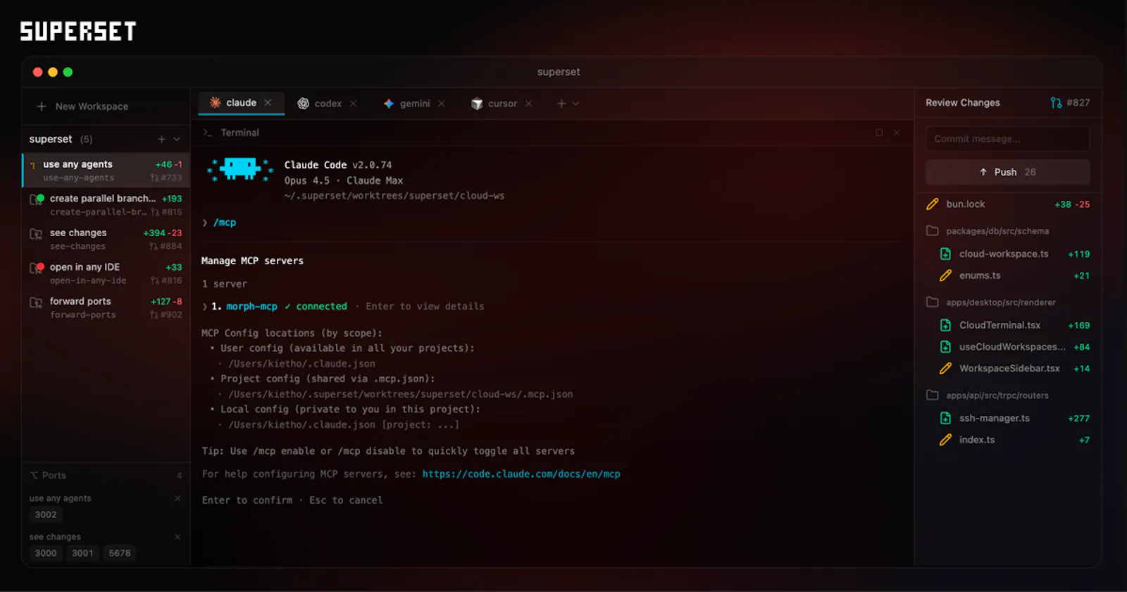 Superset Mobile screenshot 1