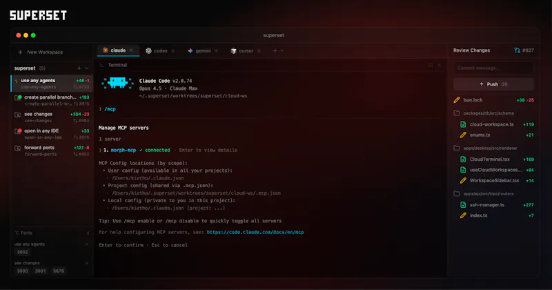 Superset Mobile screenshot 1