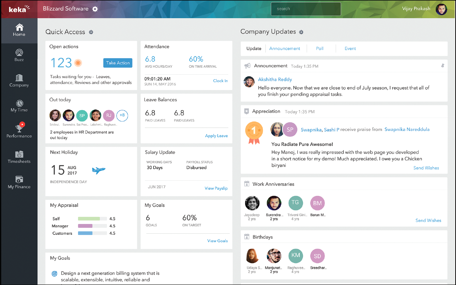 Keka HR gallery image