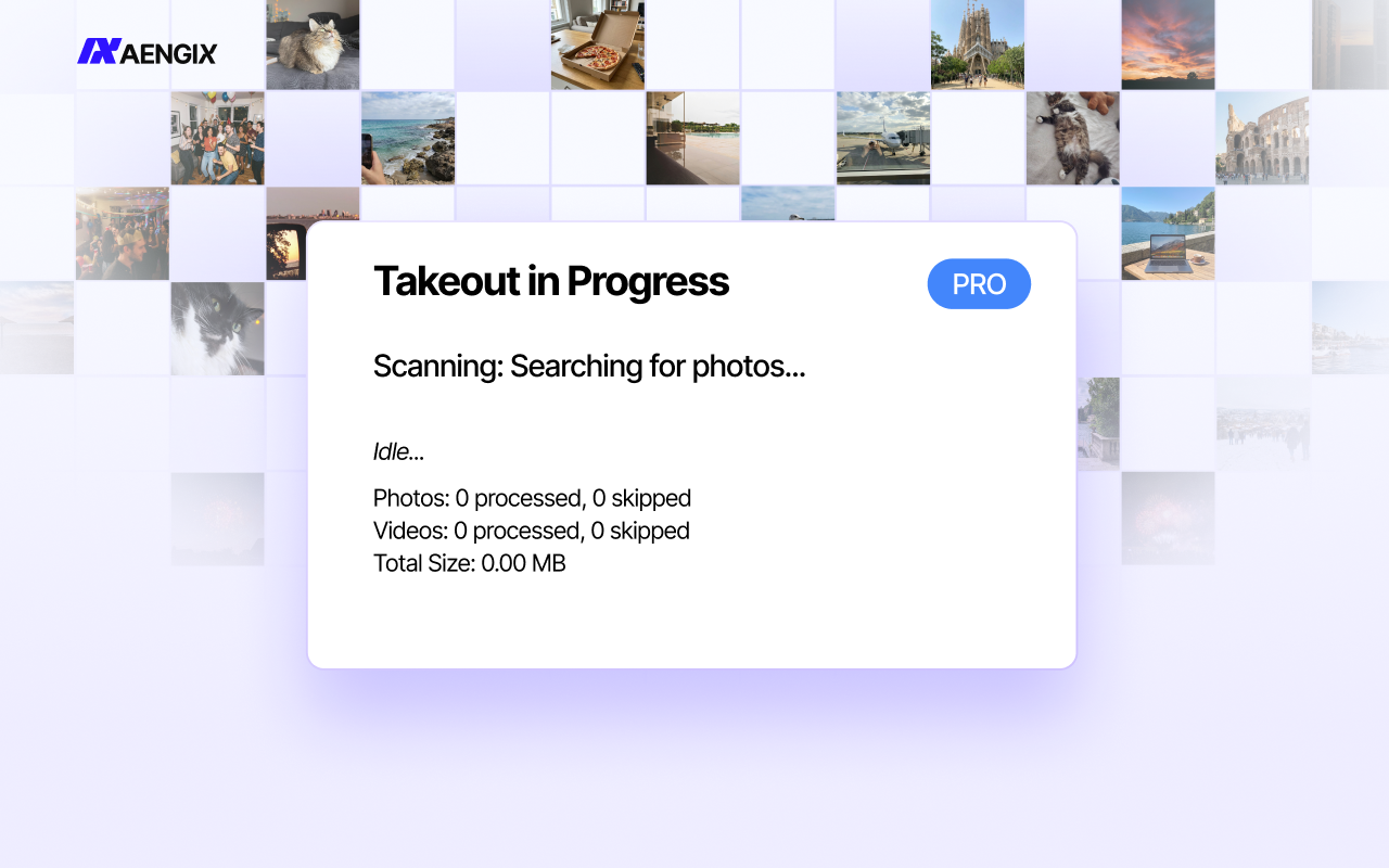 Proper Takeout for Google Photos - Screenshot 2 showing product features and functionality