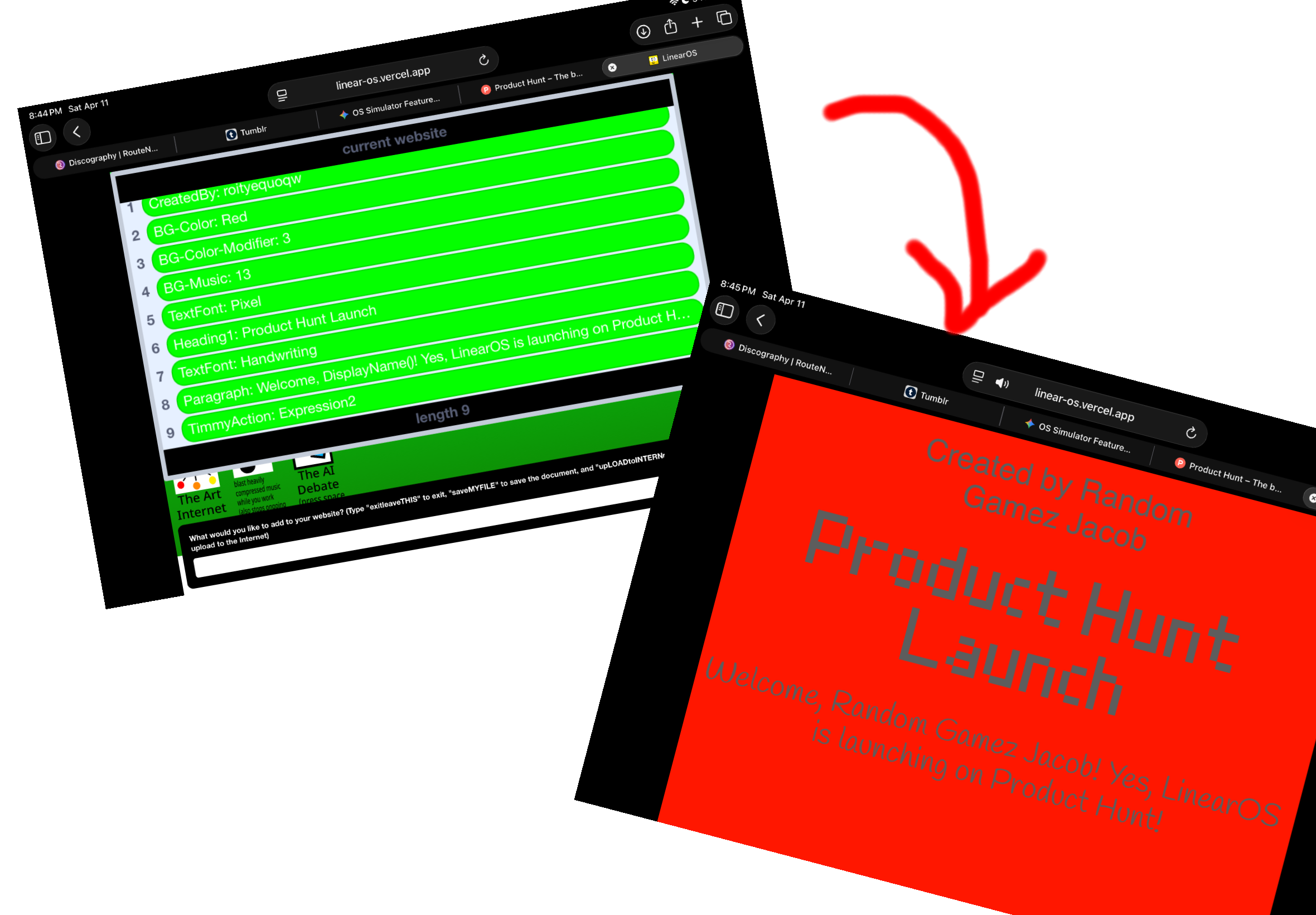 LinearOS — The Browser Operating System gallery image