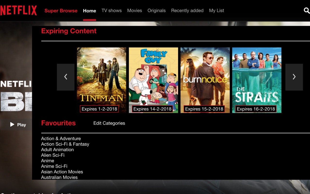 Super Browse for Netflix V3 gallery image