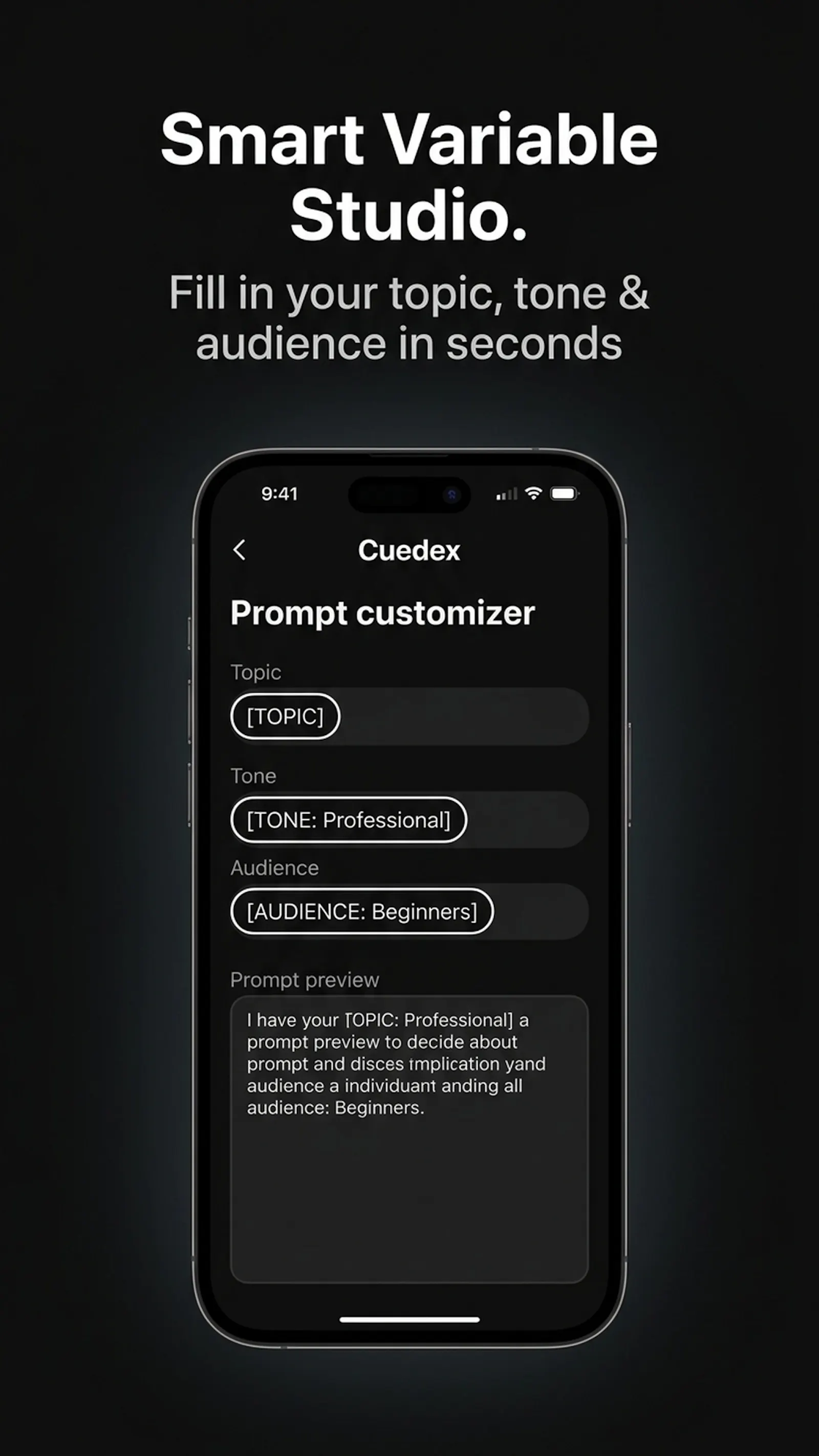 Cuedex: AI Prompt Library screenshot 5