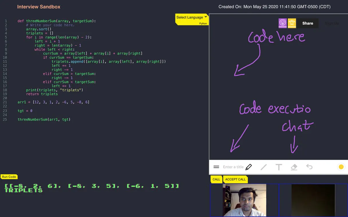 Interview Sandbox : p/interview-sandbox | Product Hunt