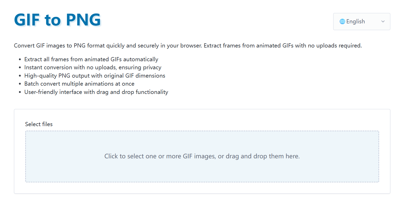 GIF to PNG Converter gallery image