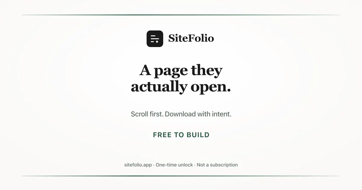 SiteFolio gallery image
