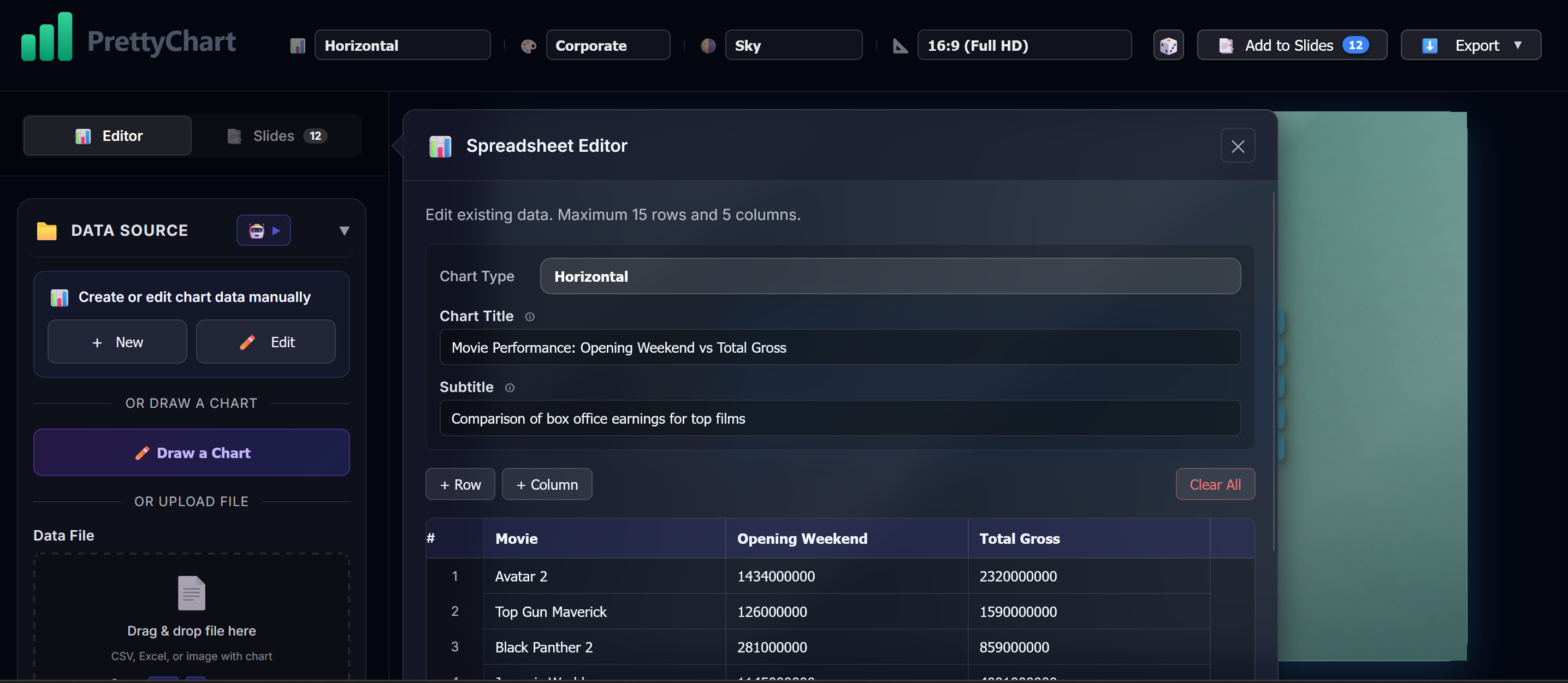 PrettyChart gallery image