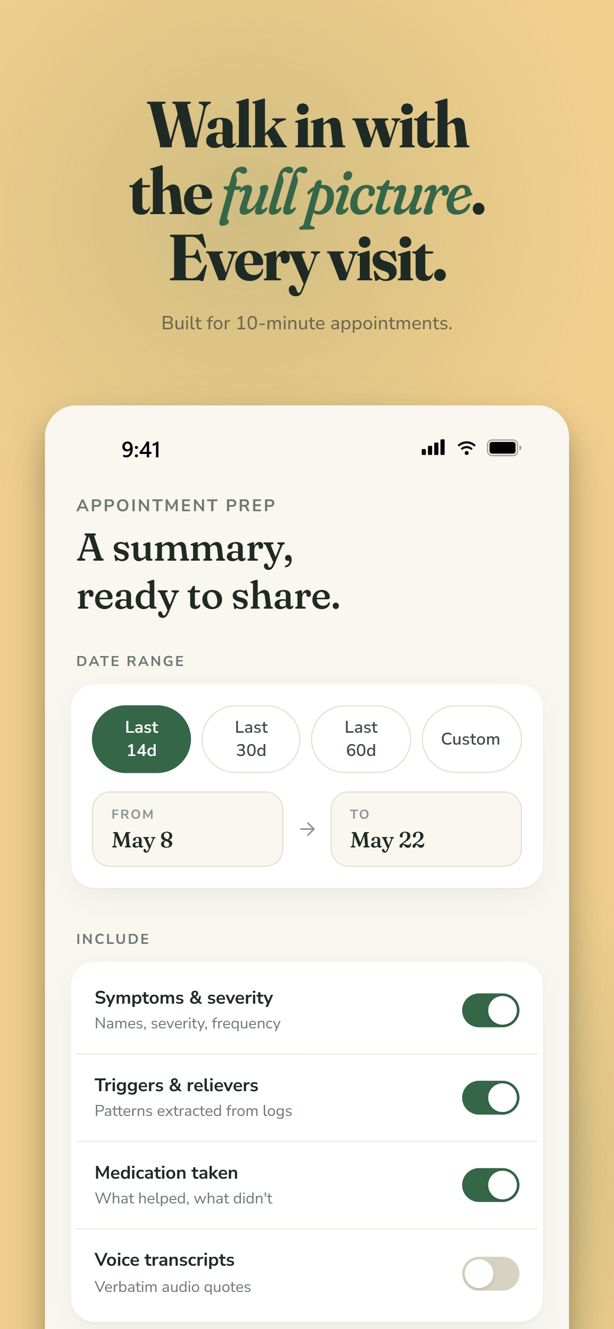 CareMind - AI Health Journal gallery image