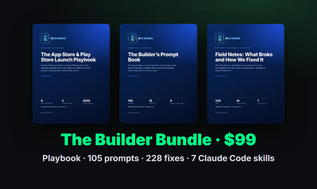 Builder Guides by B Scanned gallery image