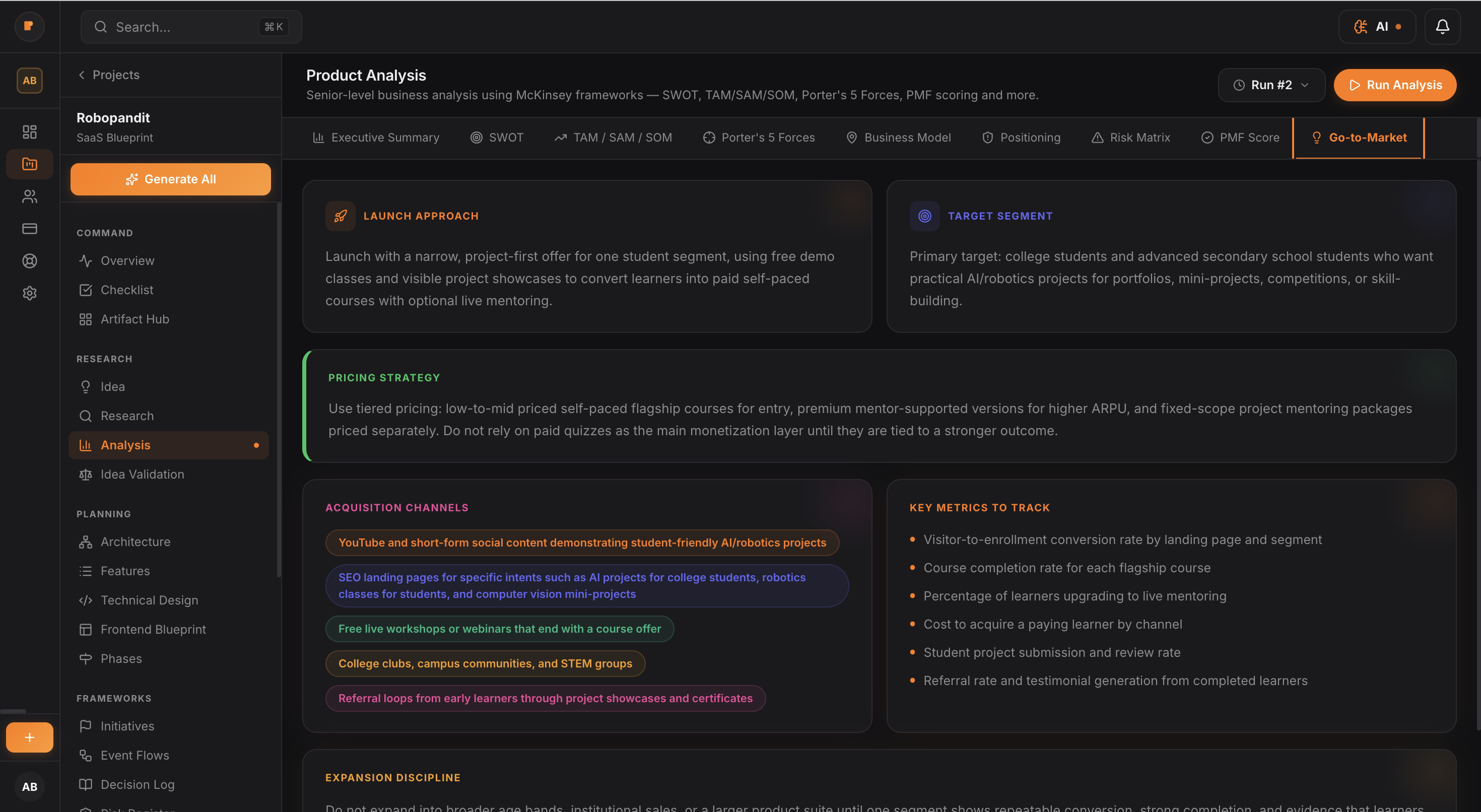 PlanMySaaS gallery image