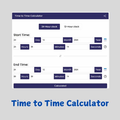 Time to Time Calculator media 1