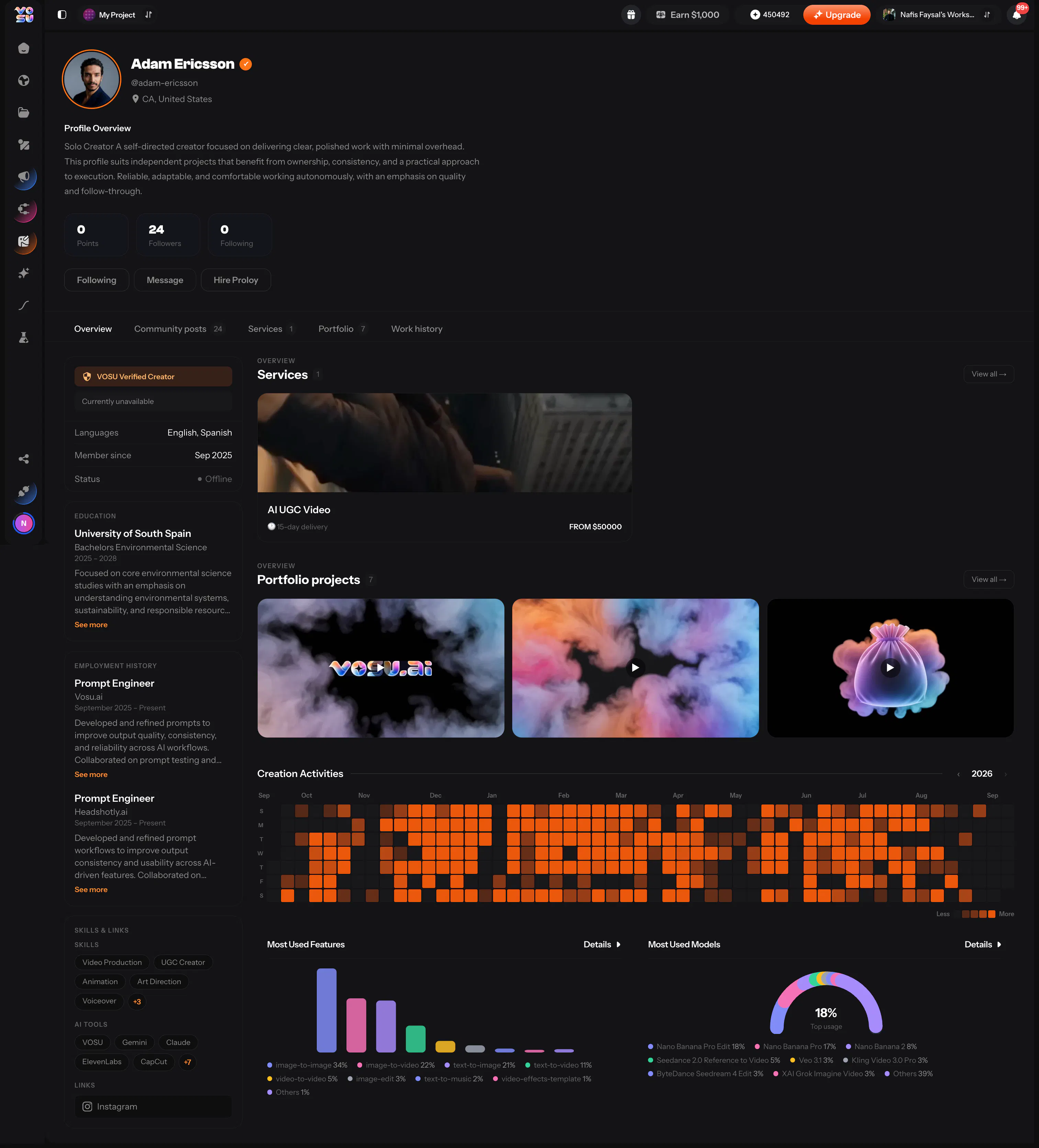Generative Media Talent Marketplace gallery image
