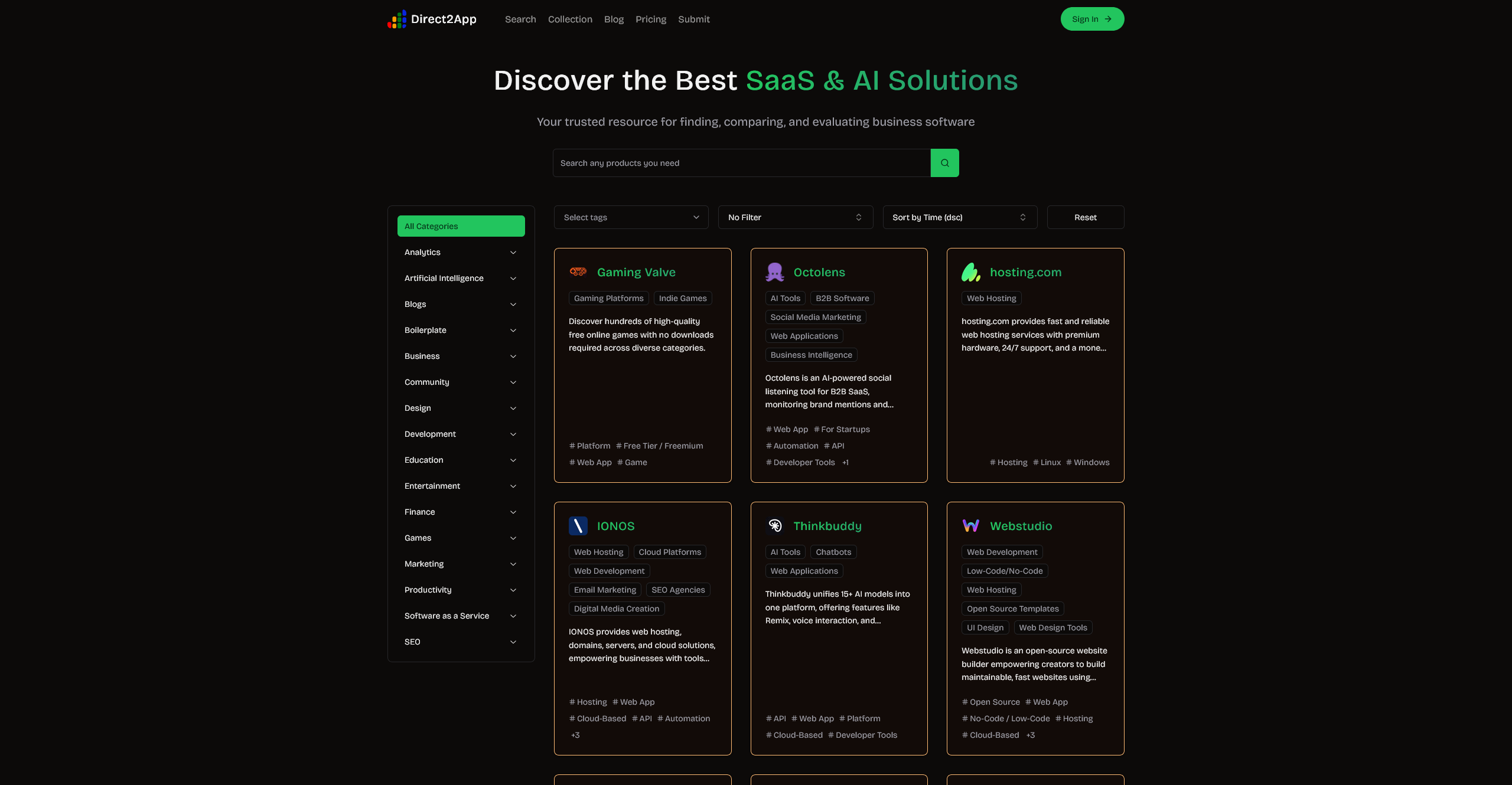 Direct2App gallery image