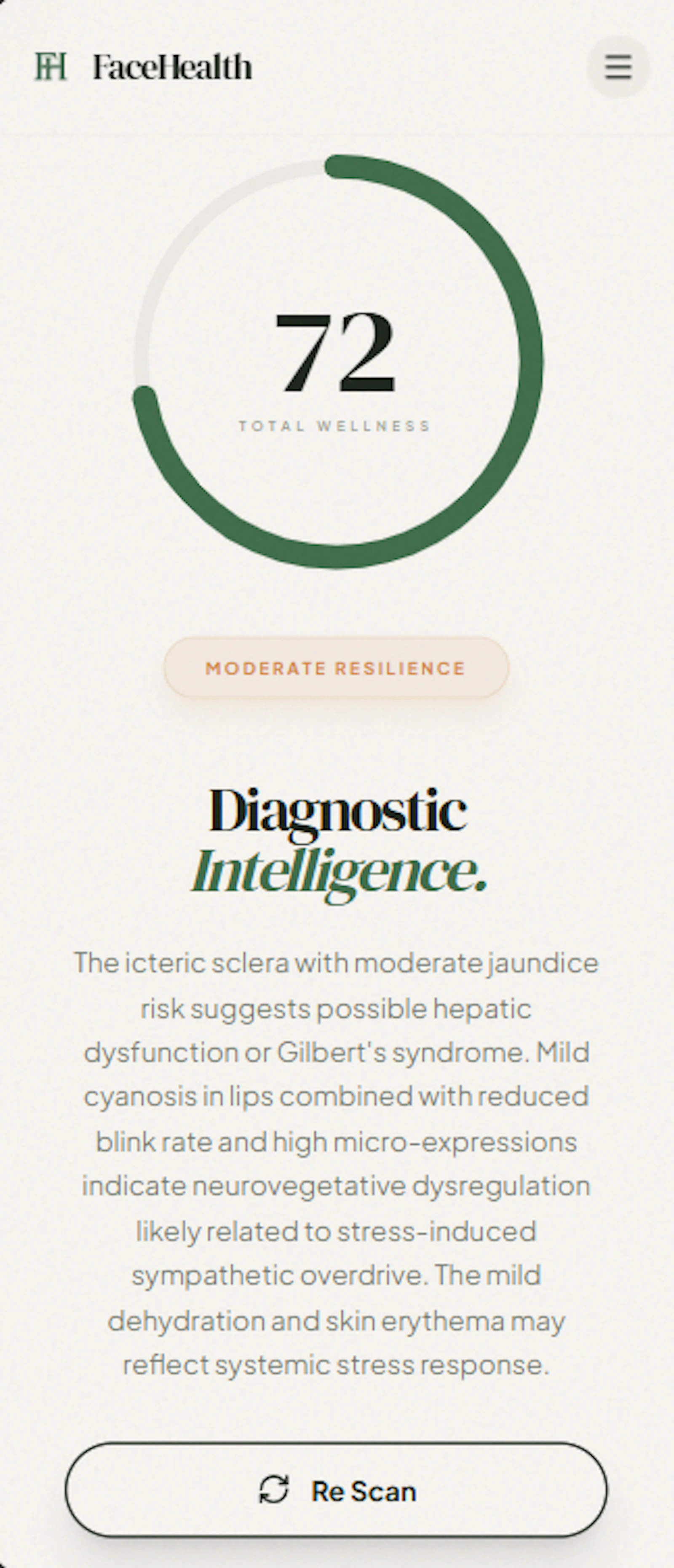 FaceHealth screenshot 3