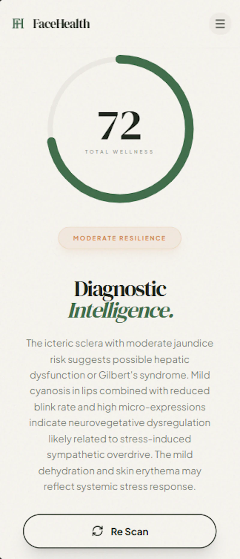 FaceHealth screenshot 3