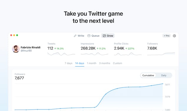 Typefully Pro Gallery Image 1