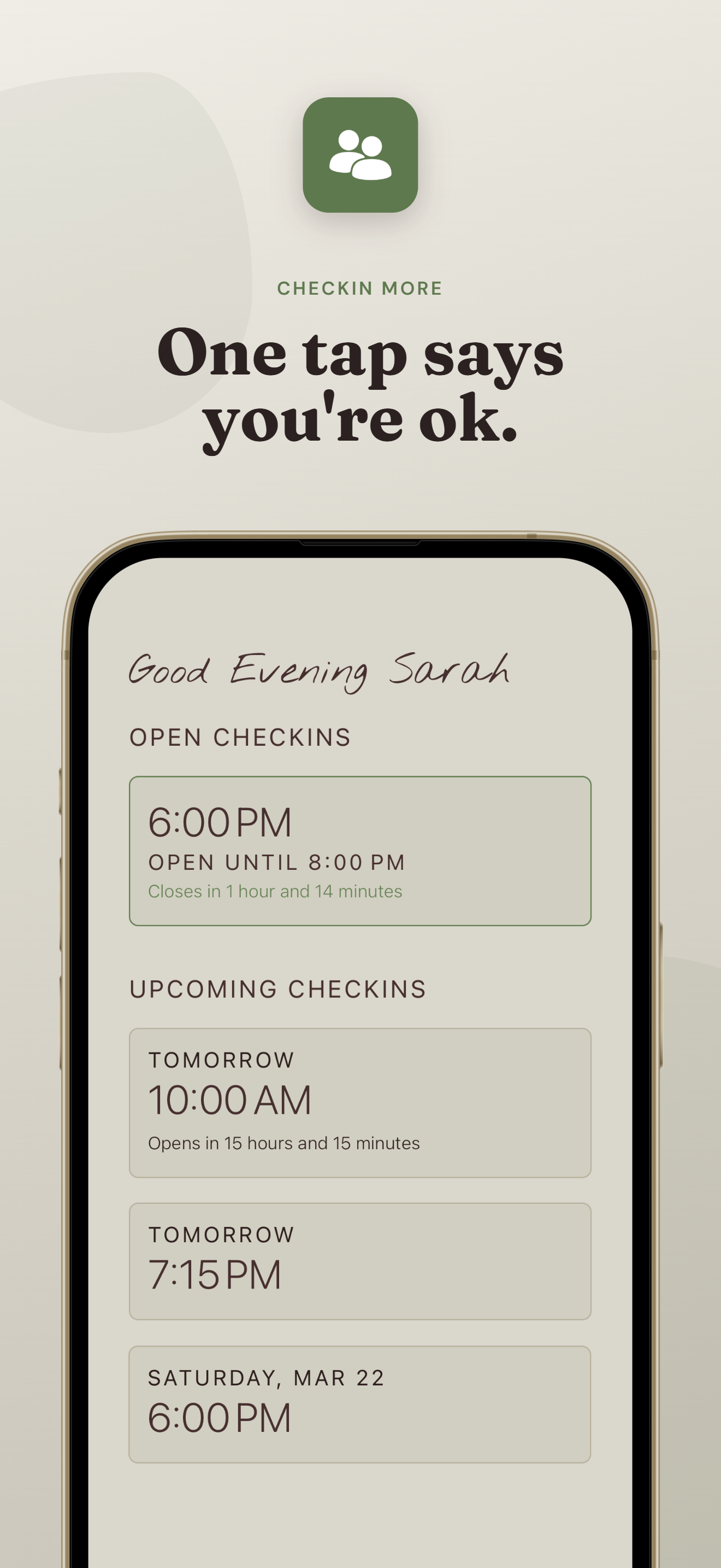 CheckIn More - Main product screenshot demonstrating key features and user interface