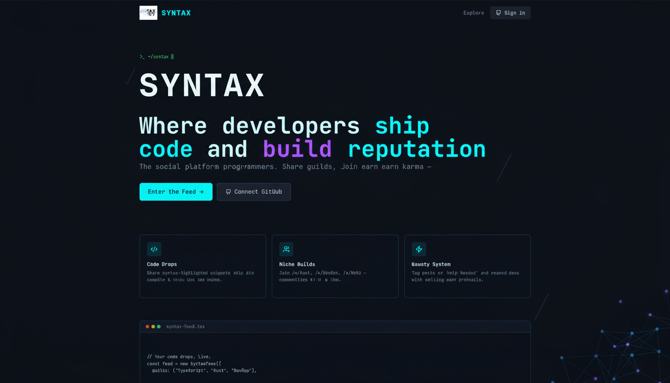 SYNTAX gallery image