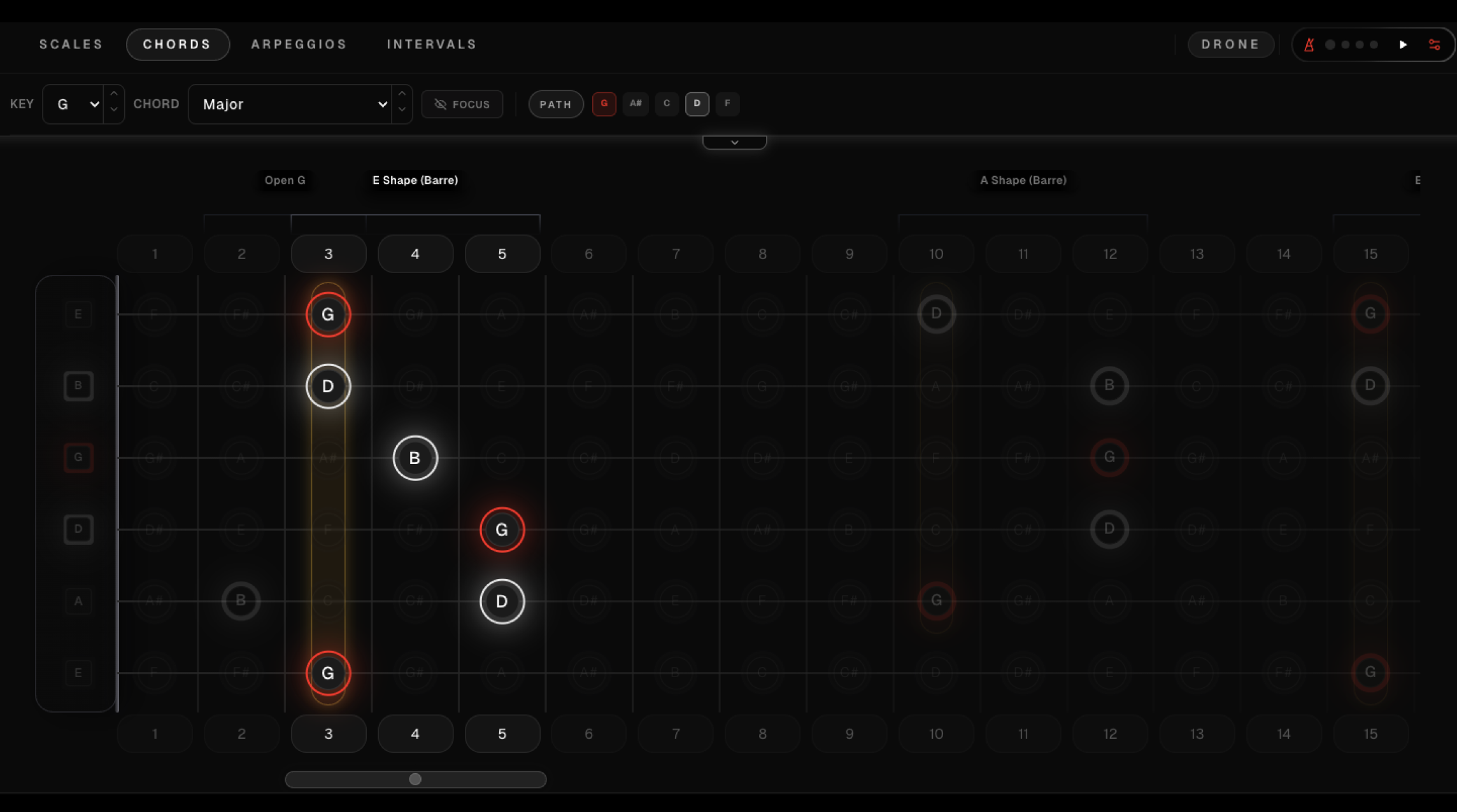 Soundgate Guitar Fretboard - Screenshot 3 showing product features and functionality