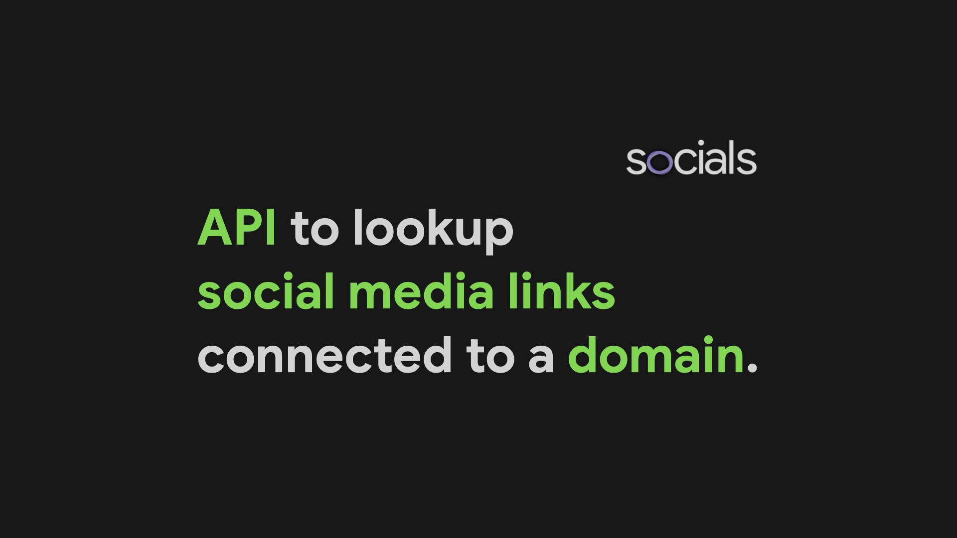 Socials gallery image