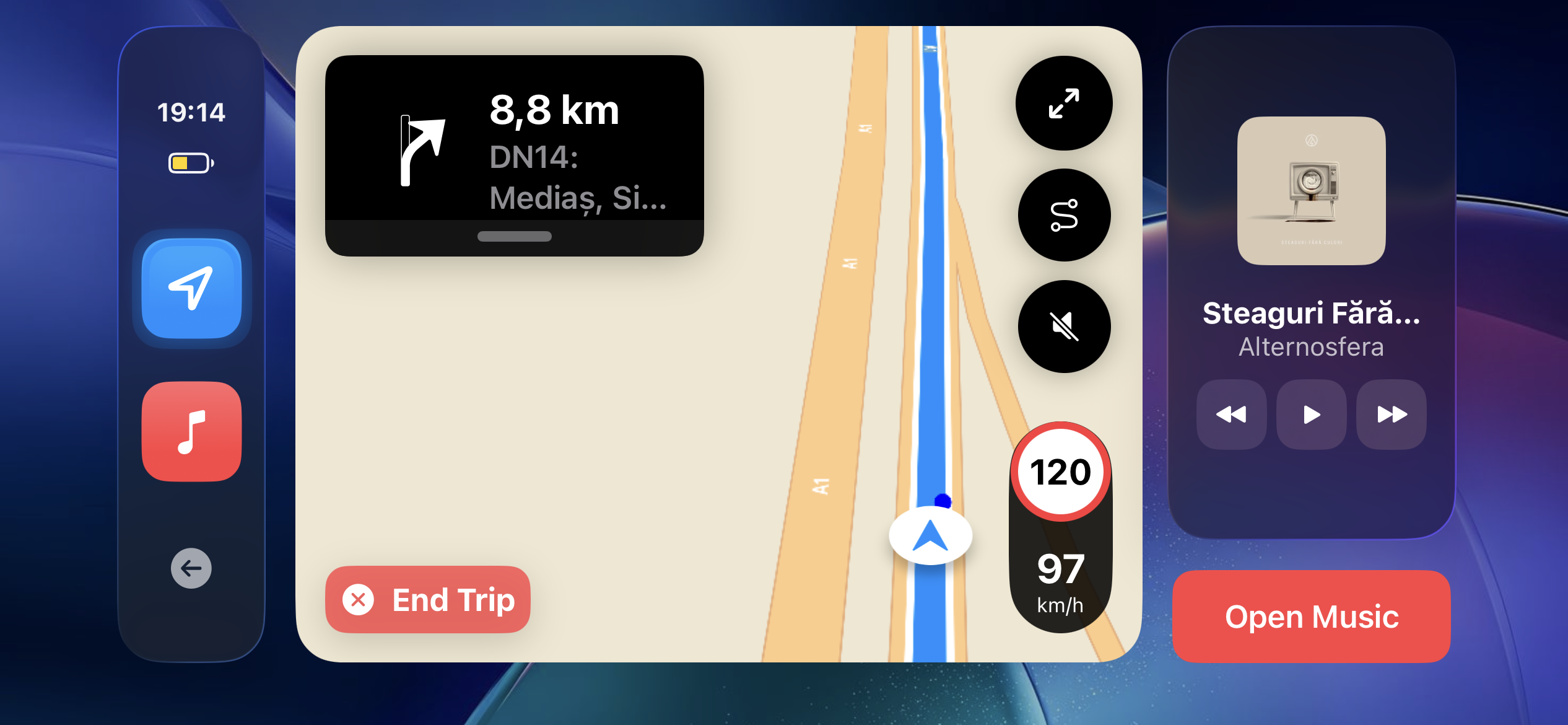 No CarPlay? Use Your iPhone Dashboard! - Screenshot 2 showing product features and functionality