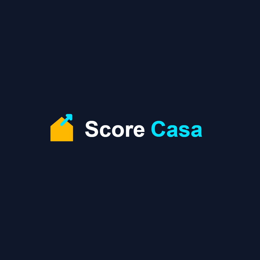 ScoreCasa - Product Hunt launch logo and brand identity