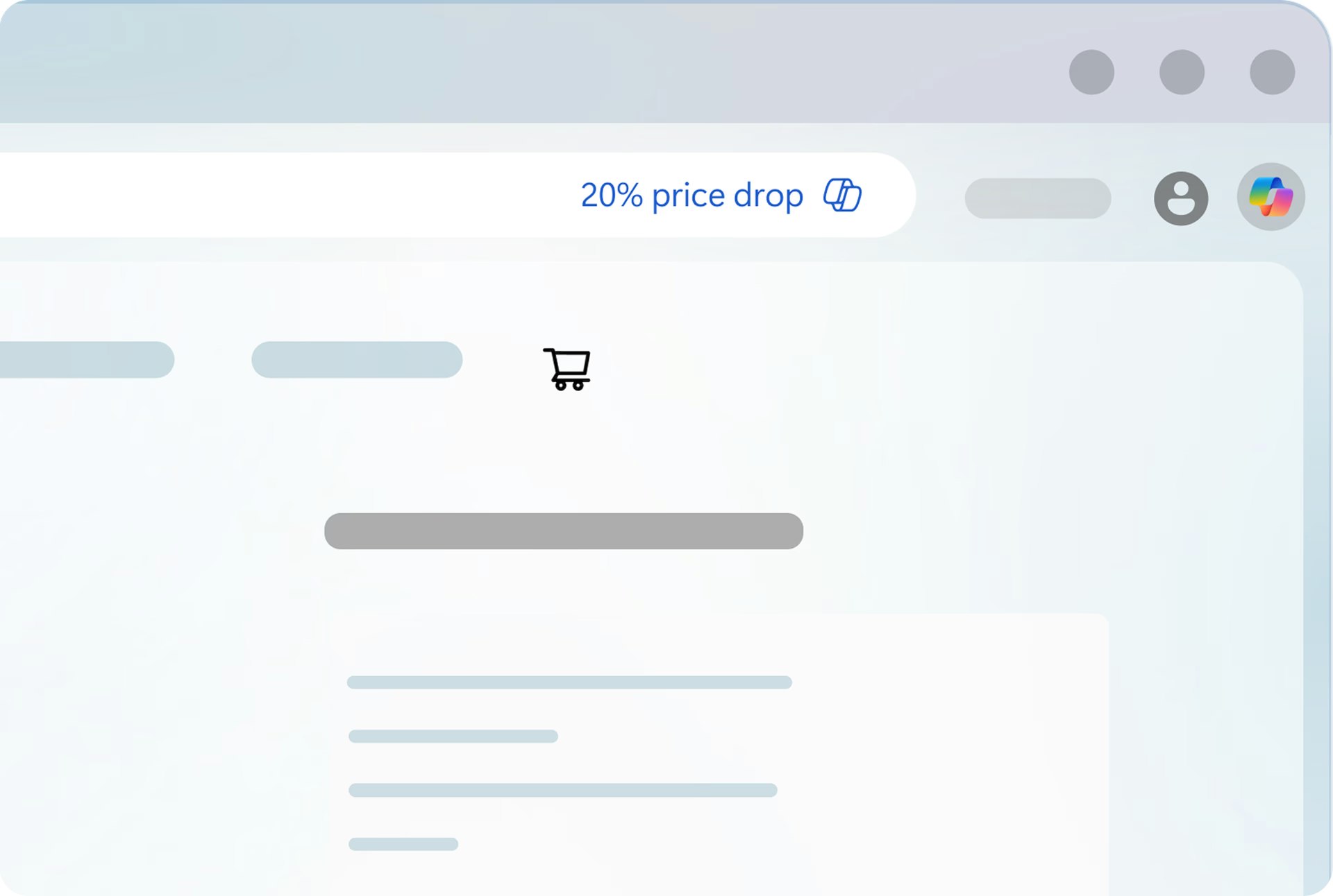 Shop with Copilot - Screenshot 2 showing product features and functionality