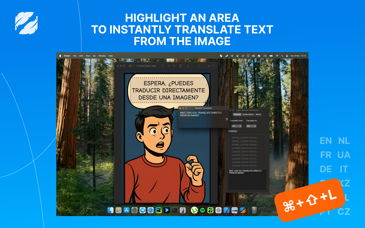 Light Screen Translator gallery image