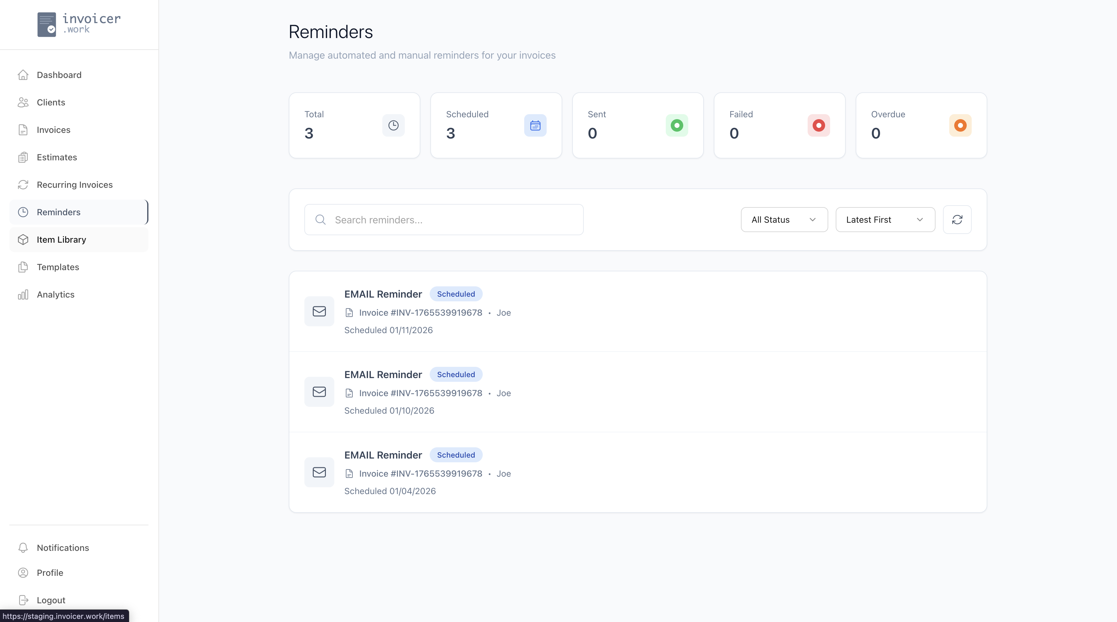 invoicer.work gallery image