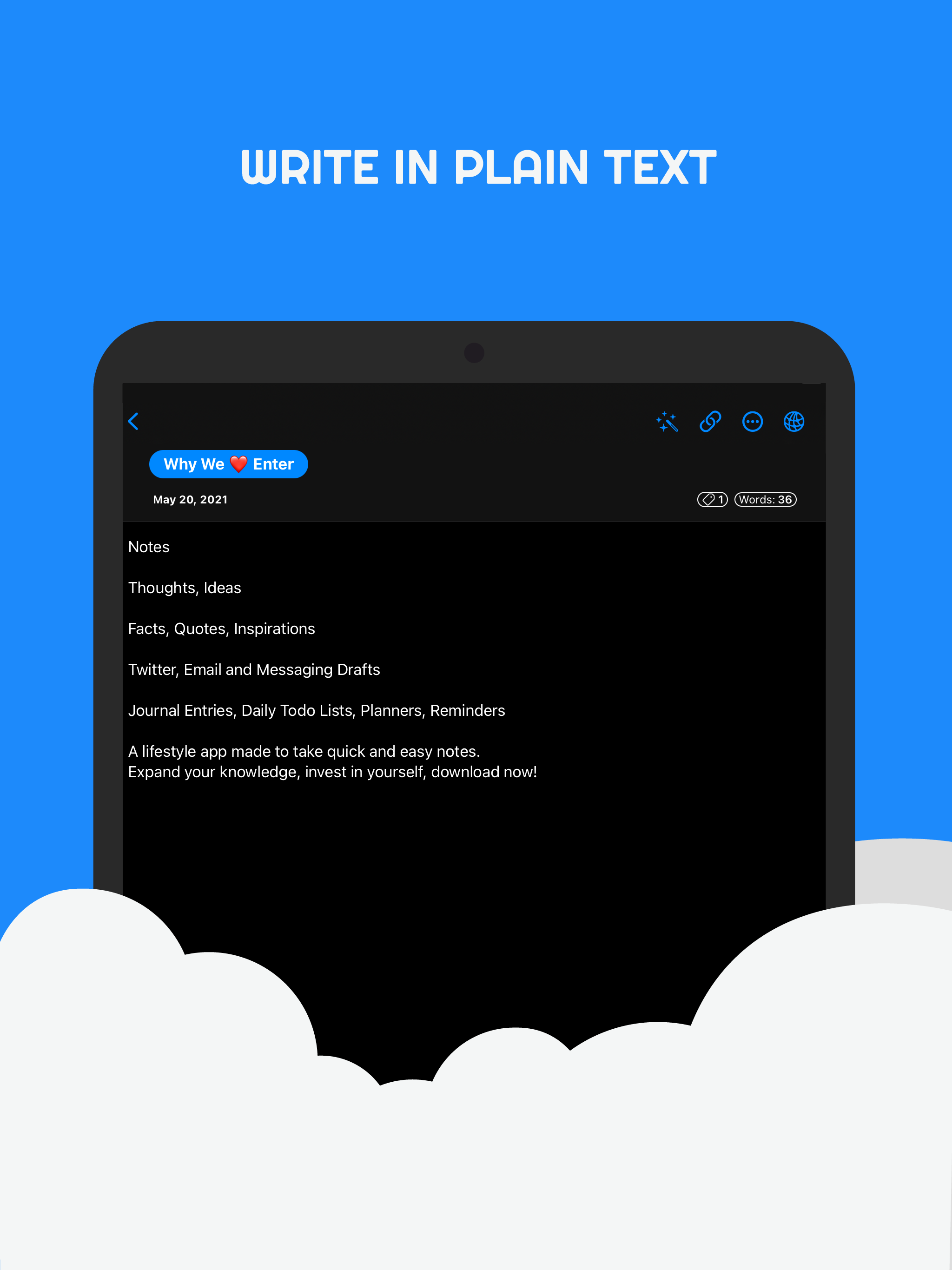 Enter: Take Notes, Shape Ideas gallery image