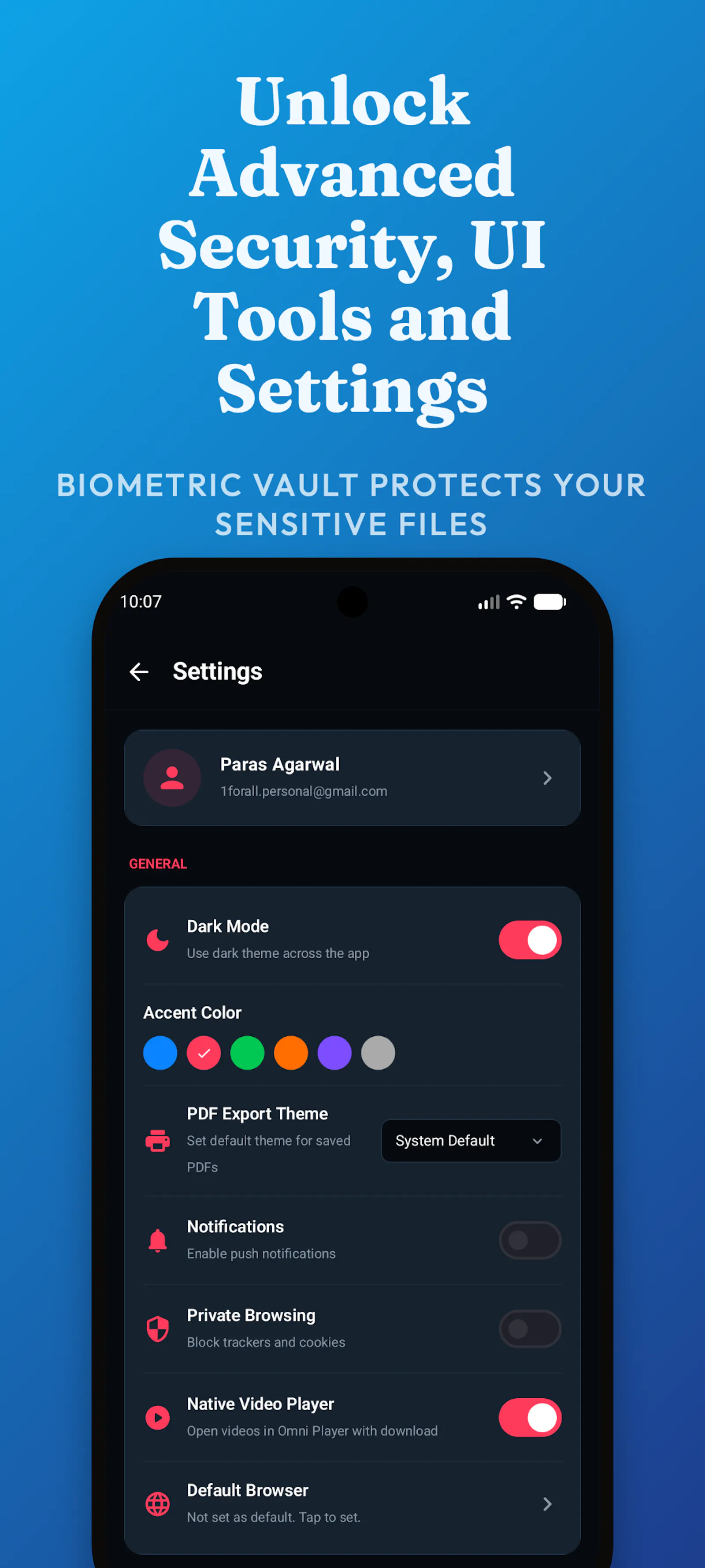 Omni Browser screenshot 6
