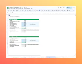 Freelance Spreadsheets gallery image
