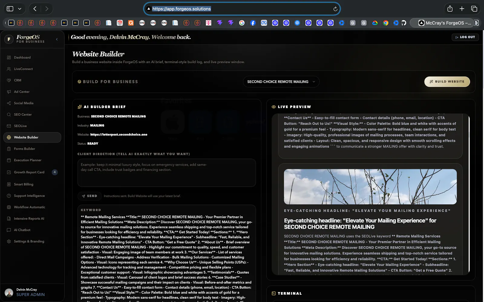MarketHubOS screenshot 4
