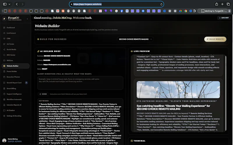 MarketHubOS screenshot 4