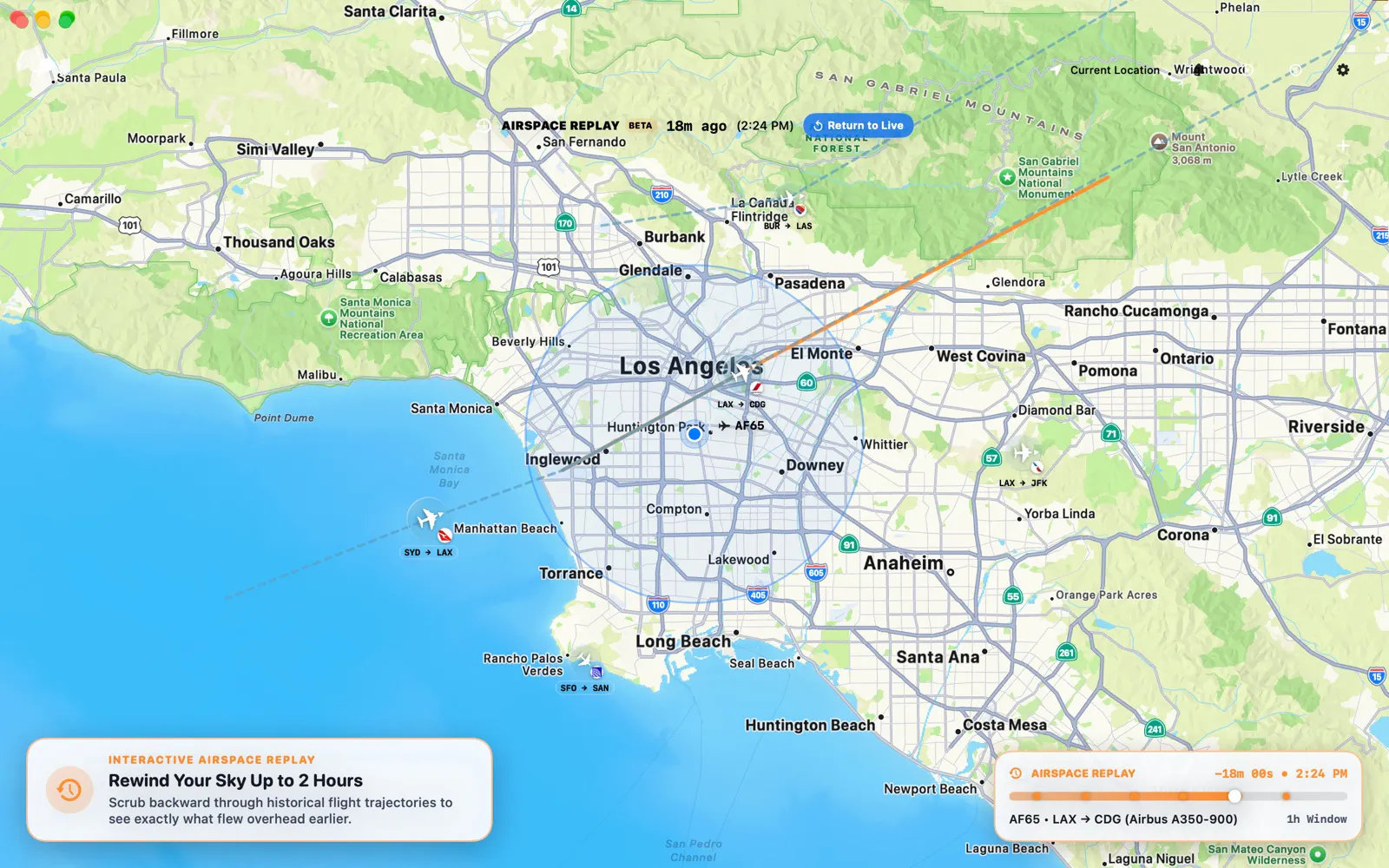 Inbounder Pro: Flight Tracking (macOS) screenshot 2