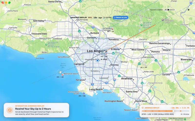 Inbounder Pro: Flight Tracking (macOS) screenshot 2