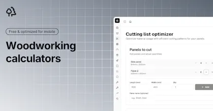 WoodCalc.net gallery image