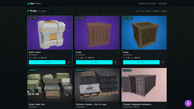 MODL // 3D asset finder for game devs gallery image